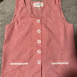 Victoria's Secret Red Gingham Top